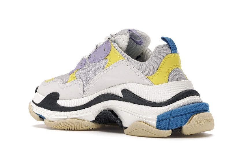 Balenciaga Triple S Purple Yellow Blue (Women's)