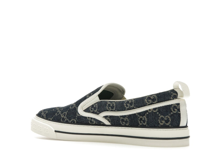 Gucci Tennis 1977 Slip On Denim