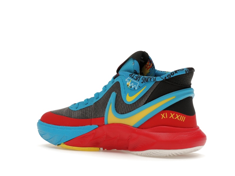 Nike Kyrie 8 GO SE Black Blue Tour Yellow (PS)