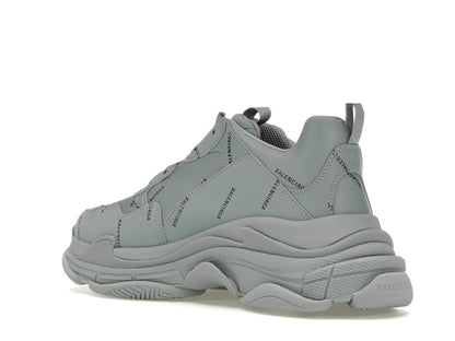 Balenciaga Triple S AllOver Logo Grey Black