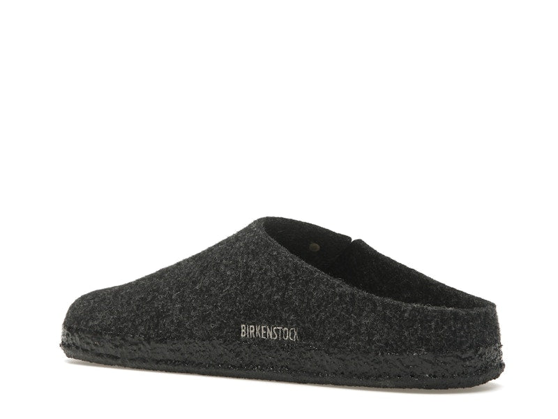 Birkenstock Zermatt Shearling Clog Wool Felt Anthracite