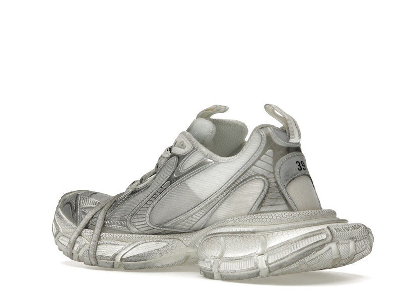 Balenciaga 3XL White Silver Summer Mesh