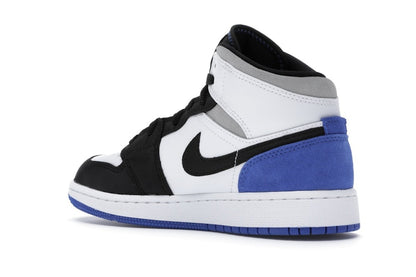 Jordan 1 Mid SE White Black Royal (GS)