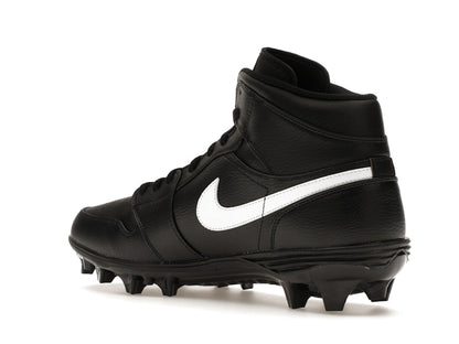 Jordan 1 Mid TD Cleat Black White