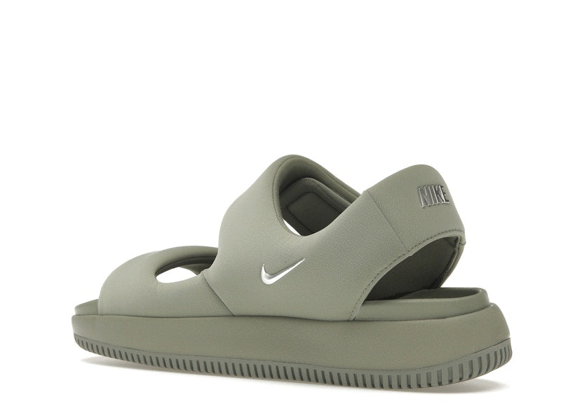 Nike Calm Sandal Light Army Metallic Silver (Women's)