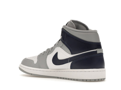 Jordan 1 Mid Wolf Grey Midnight Navy