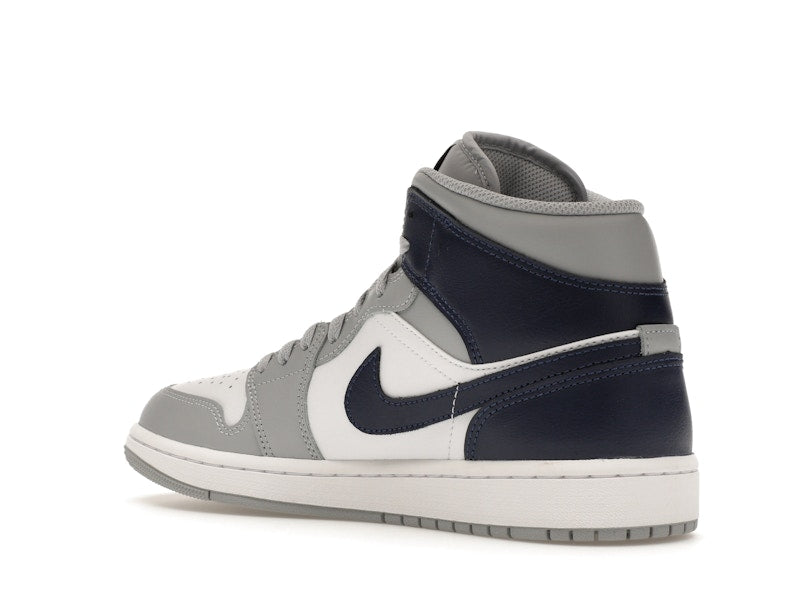 Jordan 1 Mid Wolf Grey Midnight Navy