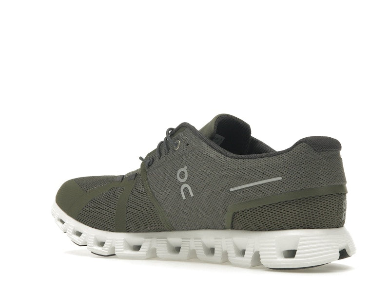 On Running Cloud 5 Olive Green White