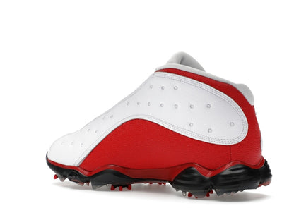 Jordan 13 Retro Golf Cleat White Red