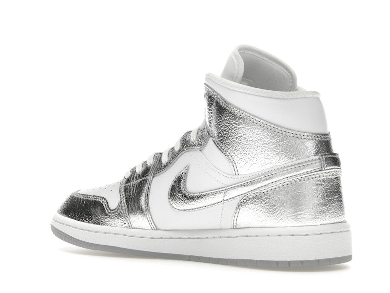 Jordan 1 Mid SE Metallic Silver (Women's)