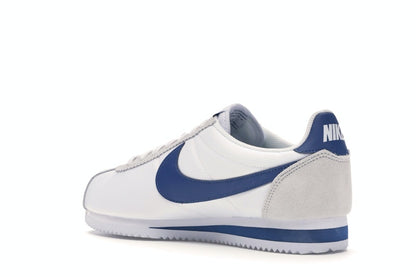 Nike Classic Cortez Nylon White Gym Blue