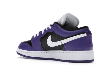 Jordan 1 Low Court Purple Black (GS)