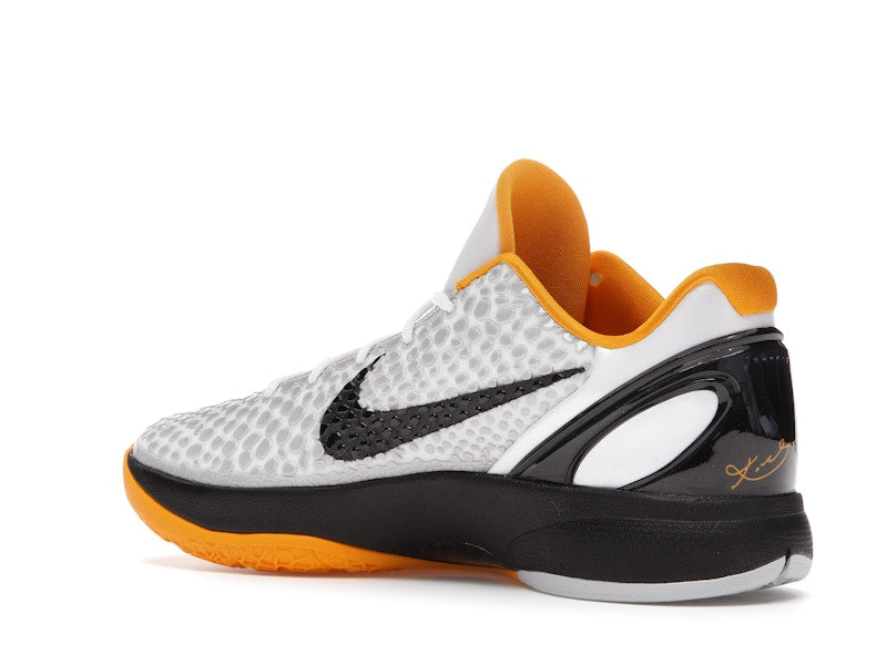 Kobe 6 Protro Playoff Pack White Del Sol