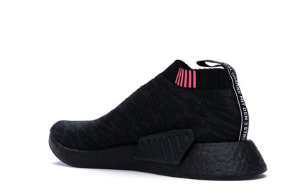 adidas NMD CS2 Triple Black Shock Pink