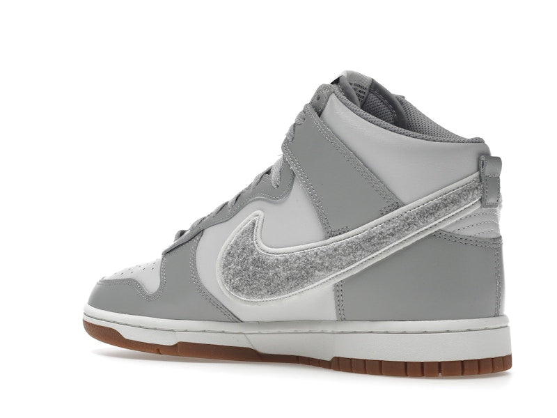 Nike Dunk High University Chenille Swoosh Light Smoke Grey