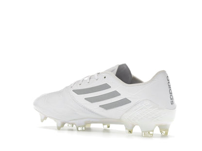 adidas Adizero F50 4 Leather FG White Silver Metallic