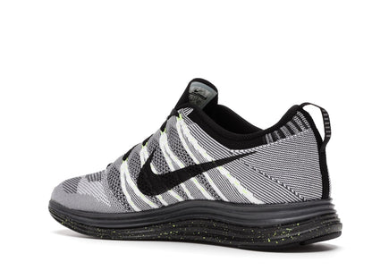 Nike Flyknit Lunar1+ White Black Volt