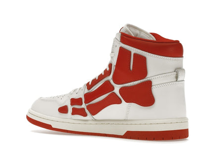 AMIRI Skel Panelled High Top White Red