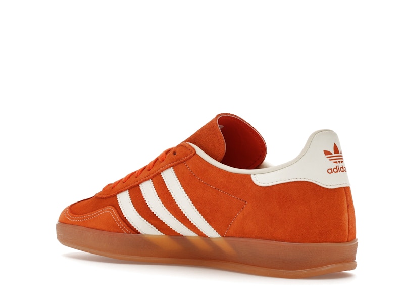 adidas Gazelle Indoor Orange Off White Gold Metallic