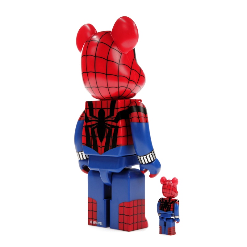 Bearbrick x Marvel Spider-Man (Ben Reilly) 100% & 400% Set