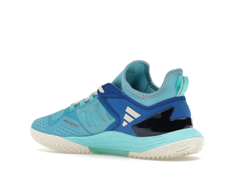 adidas Adizero Ubersonic 4.1 Light Aqua Off White Flash Aqua