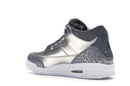 Jordan 3 Retro Premium Heiress Metallic Silver (GS)
