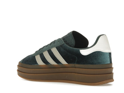 adidas Gazelle Bold Mineral Green Velvet (Women's)