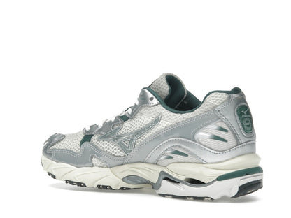 Mizuno Wave Rider 10 White Slate Bistro Green