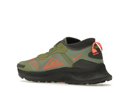 Nike Pegasus Trail 3 Gore-Tex Oil Green Iron Grey Total Orange