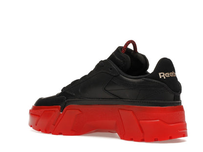Reebok Club C Cardi B Black Red (Women's)