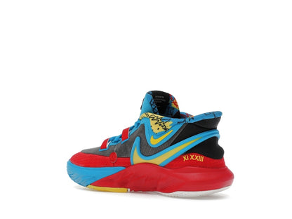 Nike Kyrie 8 GO SE Black Blue Tour Yellow (GS)