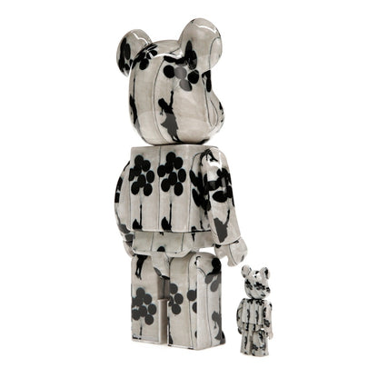 Bearbrick Flying Balloons Girl 100% & 400% Set