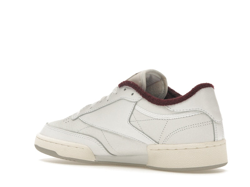 Reebok Club C 85 Packer Shoes Chalk White Maroon