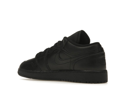 Jordan 1 Low Triple Black (2022) (GS)