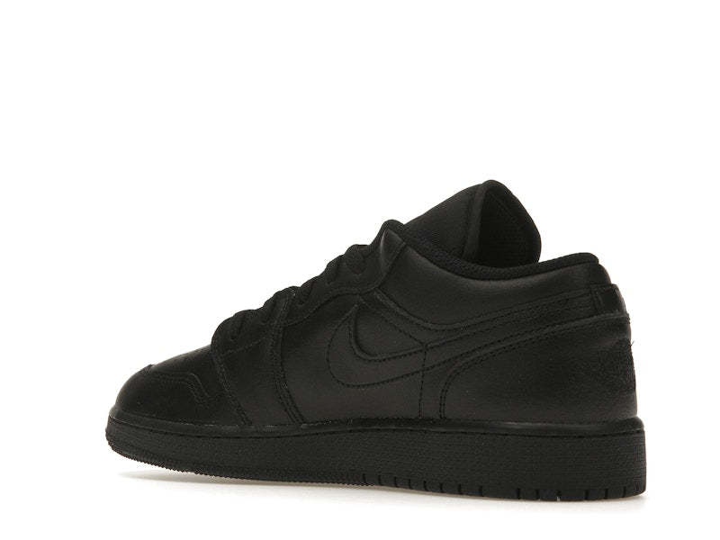 Jordan 1 Low Triple Black (2022) (GS)