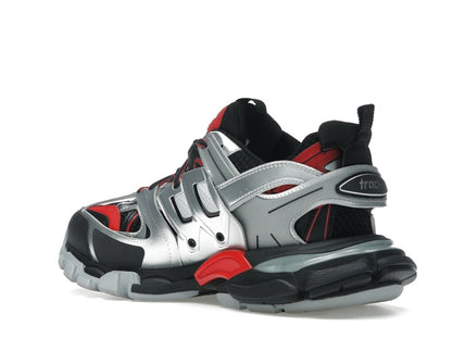 Balenciaga Track Black Red White Silver