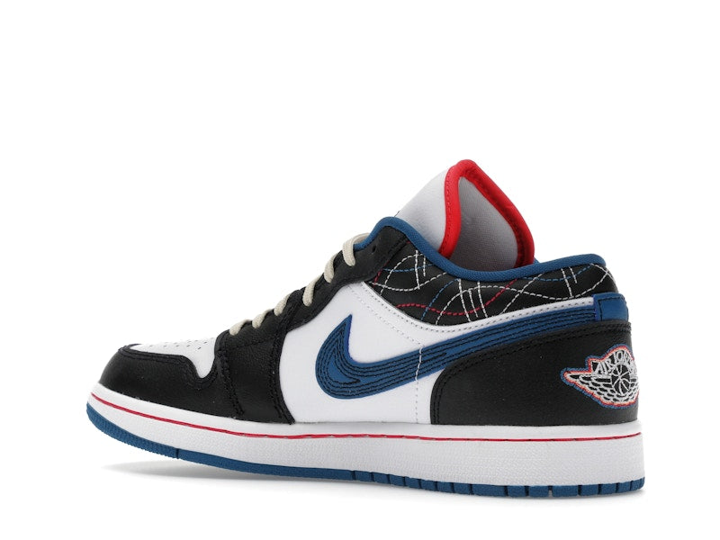 Jordan 1 Low SE Industrial Blue Sashiko