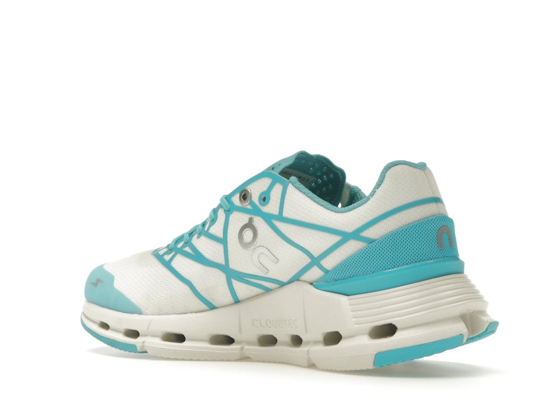 On Running Cloudnova Z5 White Cyan (Women's)