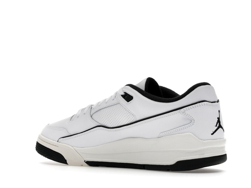 Jordan Flight Court White Sail Black