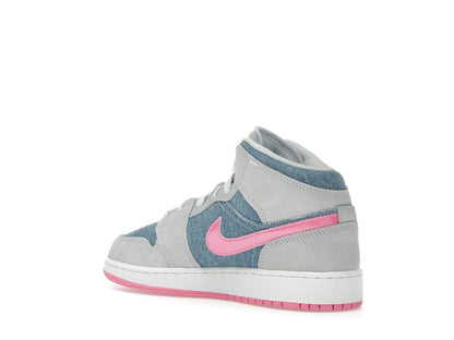 Jordan 1 Mid Denim Sequin (GS)