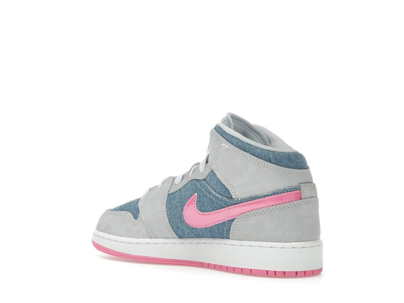 Jordan 1 Mid Denim Sequin (GS)