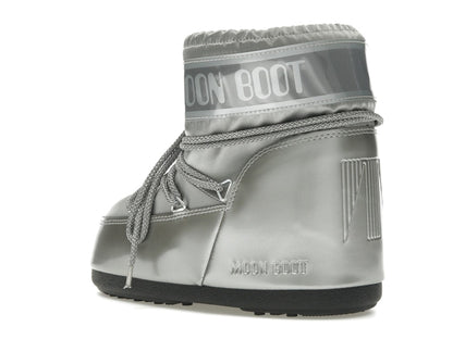 Moon Boot Icon Low Boot Glance Silver