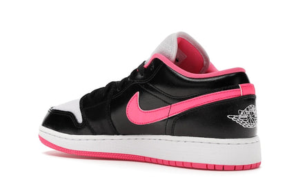 Jordan 1 Low Black White Hyper Pink (GS)