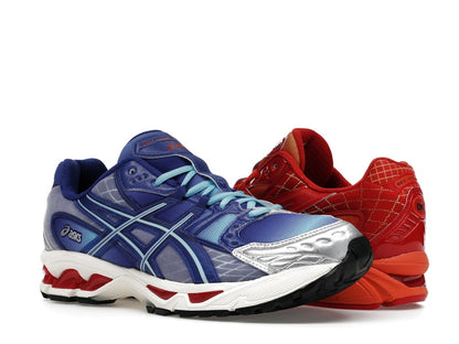 ASICS Gel-Nimbus 10.1 Kith Marvel vs. Capcom Iron Man vs. Mega Man Sealed Box (Comic Included)