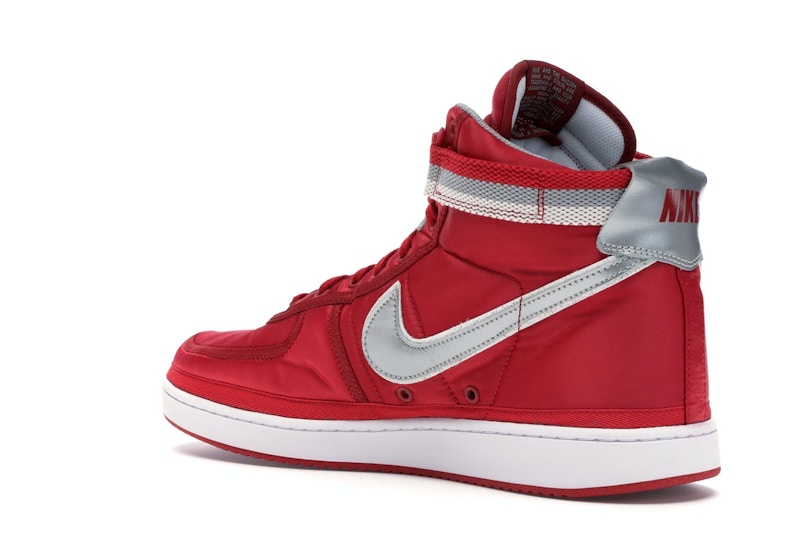 Nike Vandal High Supreme University Red Metallic Silver
