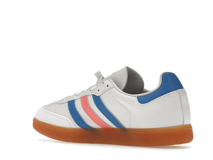 adidas Velosamba Vegan Cloud White Turbo Blue Rush