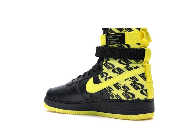 Nike SF Air Force 1 High Black Dynamic Yellow