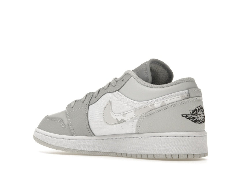 Jordan 1 Low White Camo (GS)