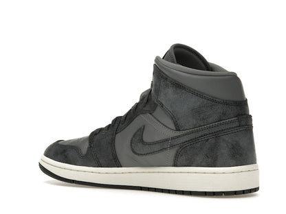 Jordan 1 Mid Distressed Smoke Grey (Women's)