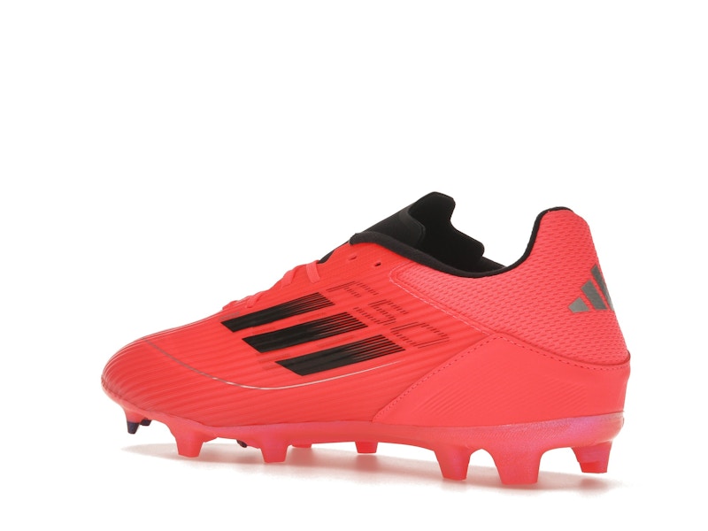 adidas F50 League Firm/Multi-Ground Turbo Aurora Black Platinum Metallic